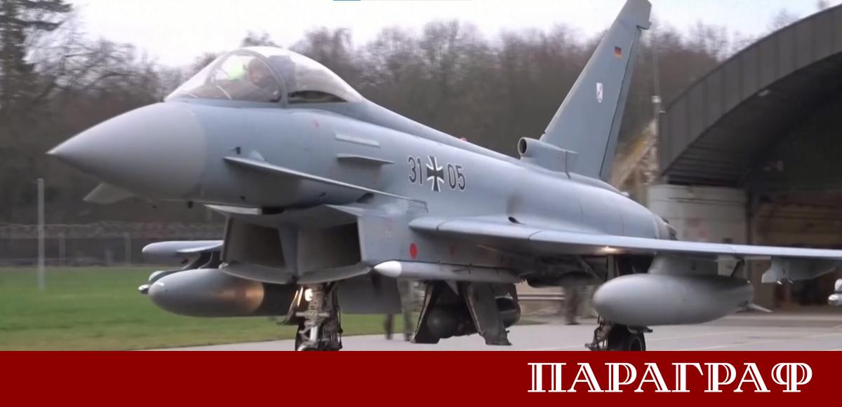 Германските военновъздушни сили изпратиха изтребители Юрофайтър Тайфун в Полша Тази