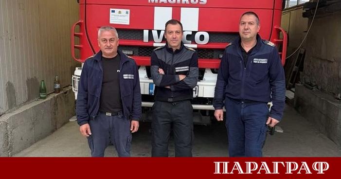 Трима пожарникари от Хисаря се отзоваха на сигнал за припаднал