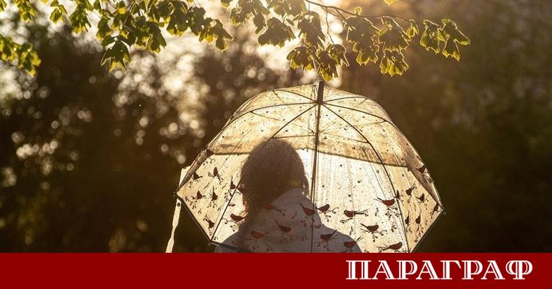 На 5 декември страната ще бъде обхваната от дъждовно и