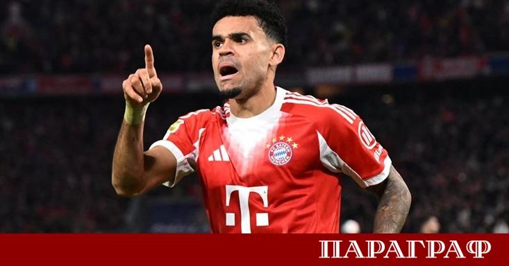 УЕФА намали дисциплинарното наказание на крилото на Байерн Луис Диас