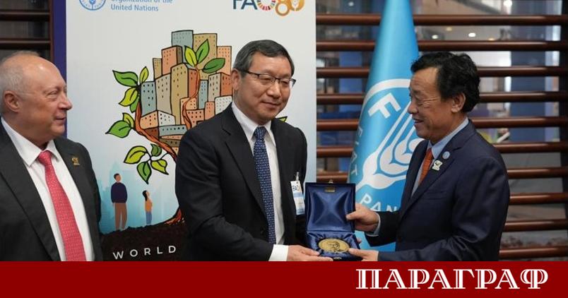 Джан Ганлин изследовател от Китайската академия на науките получи Световната