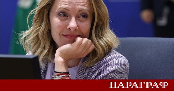 Италианският премиер Джорджа Мелони призова Европа да поеме контрол върху
