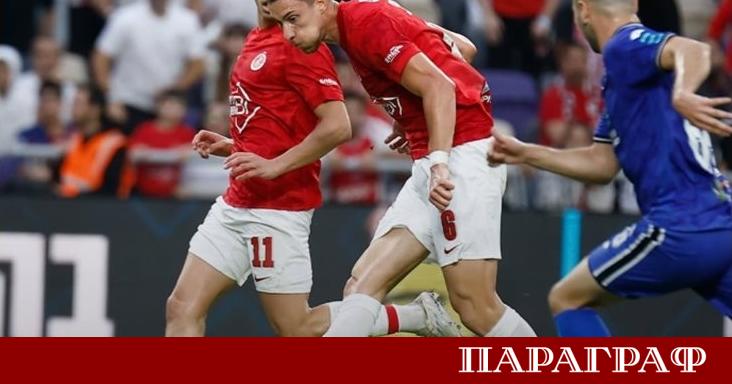 Българският национал Андриан Краев отбеляза третия си гол за израелския