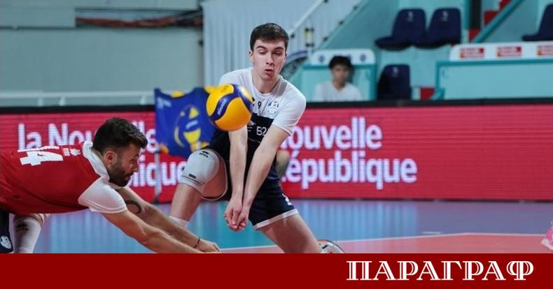 Българският волейболист Владимир Гърков и неговият тим Сен Назер претърпяха