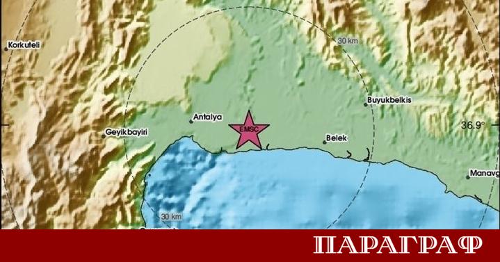 Силно земетресение с магнитуд над 5 по Рихтер разтърси района