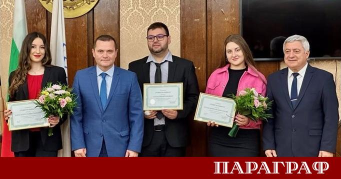 Кметът на Русе Пенчо Милков връчи наградата Студент на годината