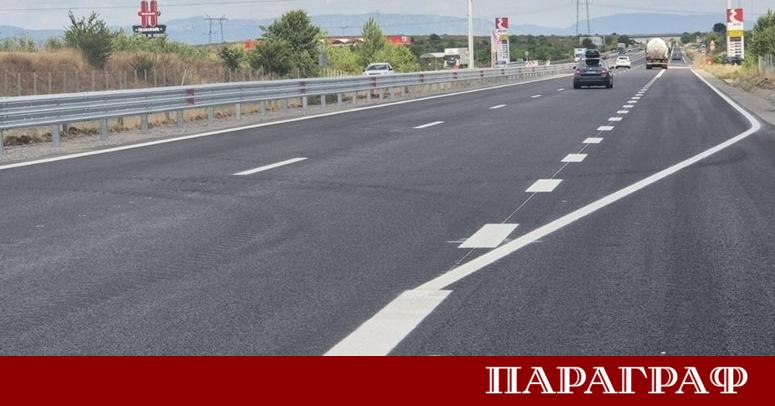 Движението по автомагистрала Тракия при 31 ви километър в посока