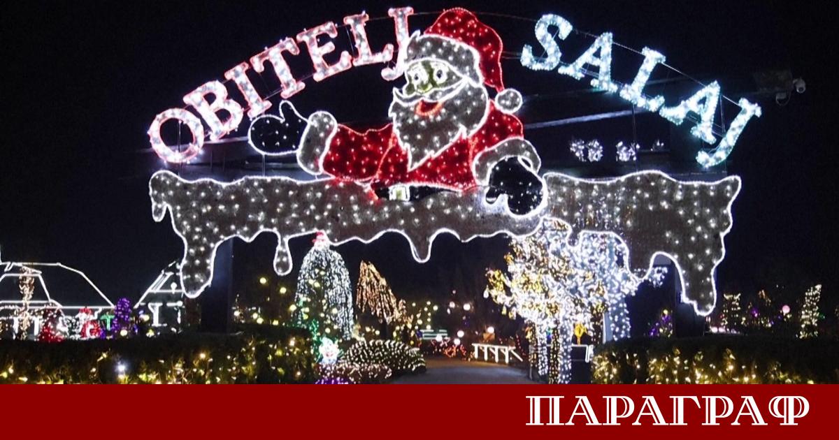 Селско имение в централна Хърватия се превръща в магическа коледна