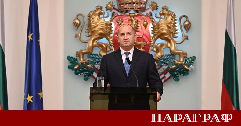 Президентът Румен Радев остро разкритикува управляващите заявявайки че те са