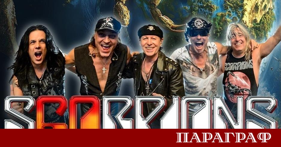 Рок легендите от Scorpions ще отбележат 60 ата си годишнина
