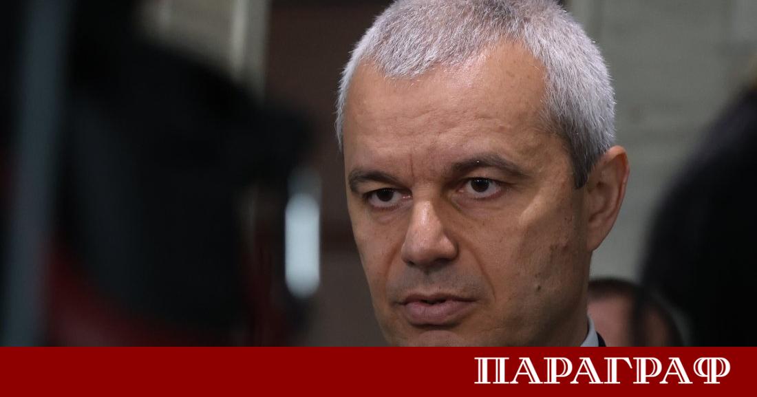 Лидерът на Възраждане Костадин Костадинов заяви категорично че корупцията и