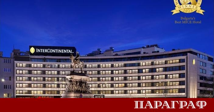 InterContinental Sofia безапелационно утвърди своята лидерска позиция Емблематичният столичен хотел