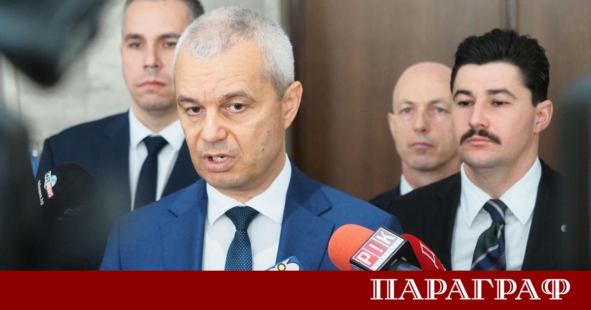 Партия Възраждане официално внесе в Народното събрание проект на решение