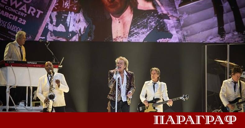 Сър Род Стюарт даде бляскаво шоу в София връщайки младостта