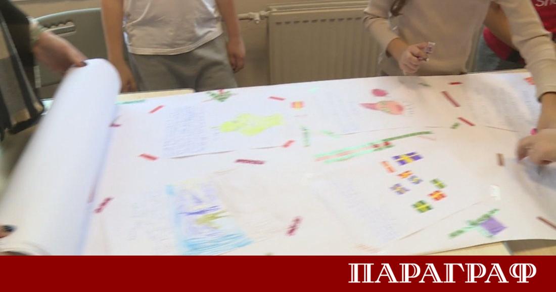 Деца от Варна и село Константиново създадоха най дългото писмо