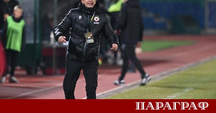 Треньорът на ЦСКА Христо Янев изрази задоволство от представянето на