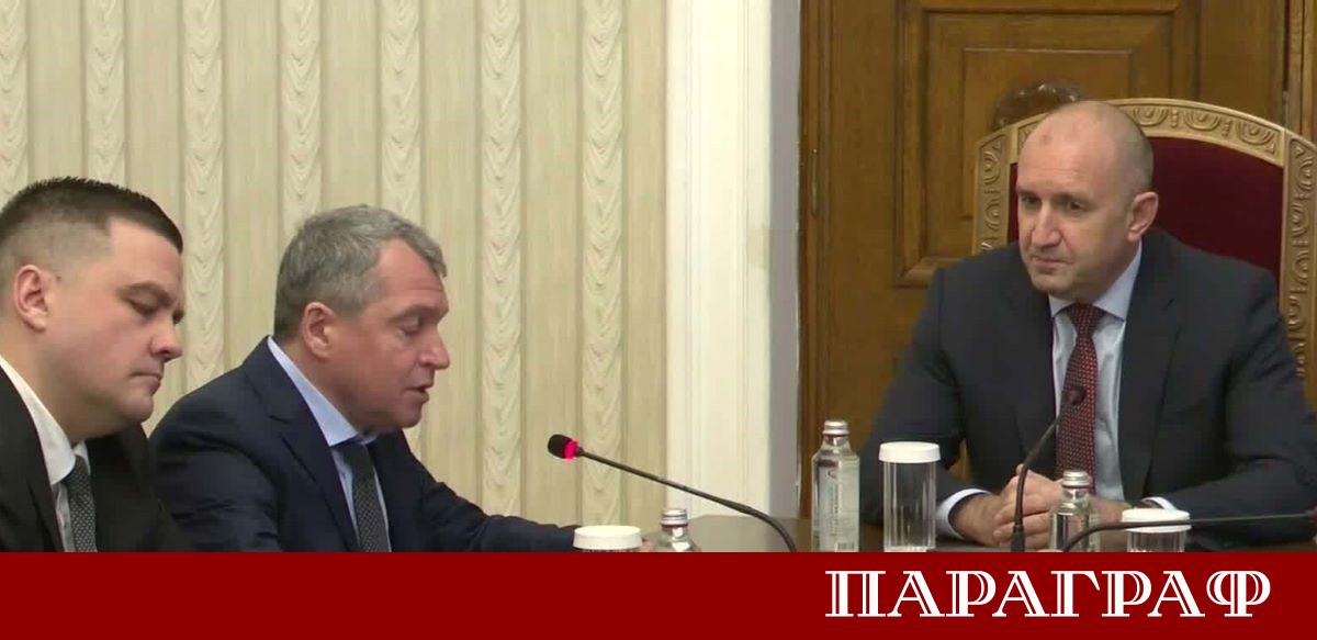 Представители на Има такъв народ ИТН проведоха консултации с президента