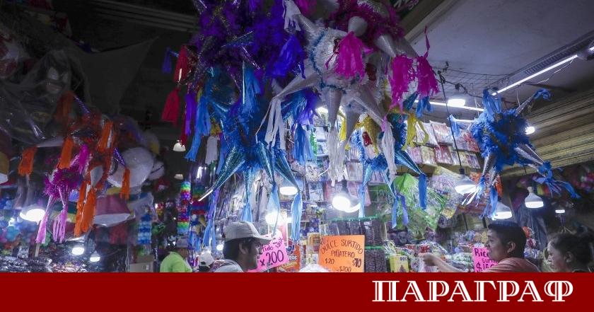 Мексико е обхванато от празнична еуфория Столицата оживява с коледно