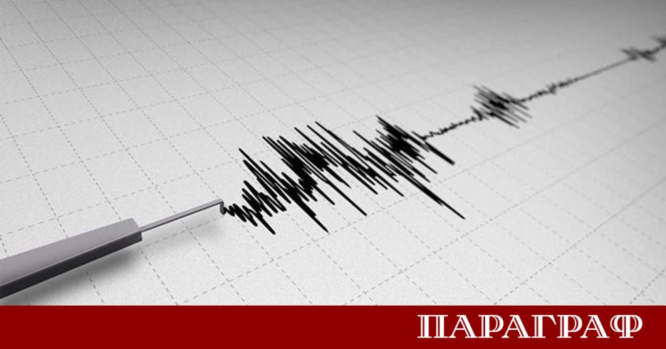 Земетресение с магнитуд 4 по Рихтер е регистрирано тази нощ