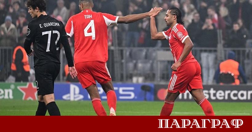 Футболистът Серж Гнабри и германският гранд Байерн Мюнхен са много