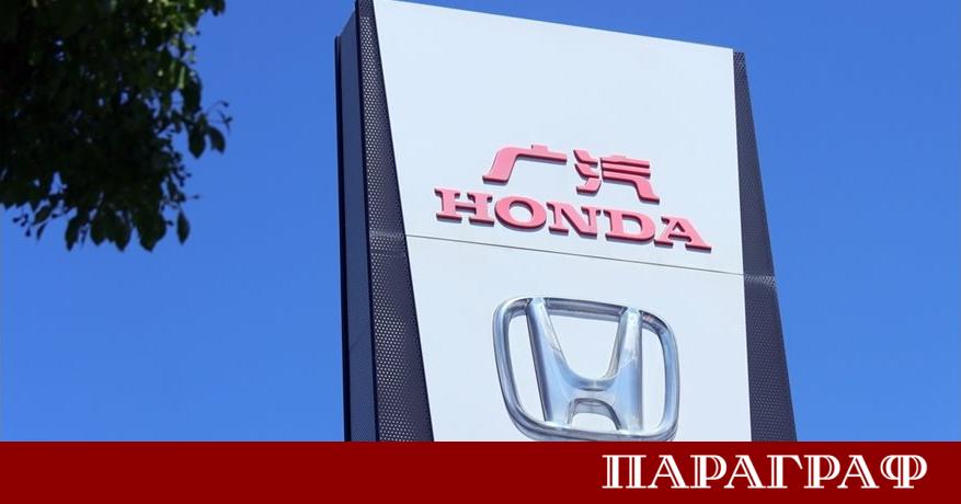 Хонда обяви временно спиране на производството в свои заводи в