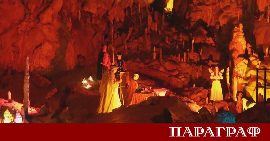 Словения посреща коледните празници с уникална традиция В прочутата пещера