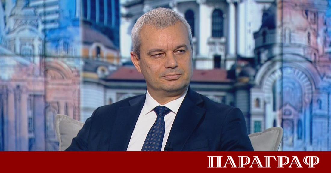 Лидерът на Възраждане Костадин Костадинов изложи своите виждания за необходими