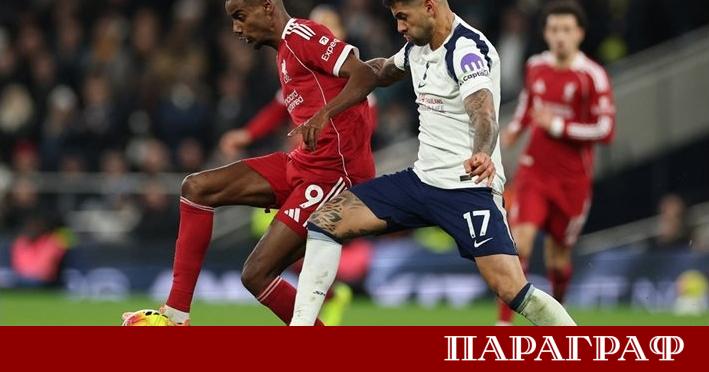 Ливърпул записа трета поредна победа във всички турнири надвивайки Тотнъм