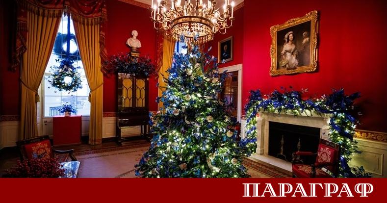 Първата дама на САЩ Мелания Тръмп представи тазгодишната коледна украса