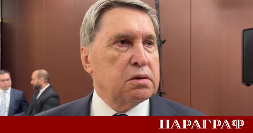 Руският президентски съветник Юрий Ушаков заяви че измененията в мирния