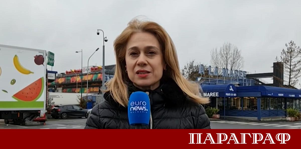 Преди да се събуди Париж Международната стокова борса Рънжис вече