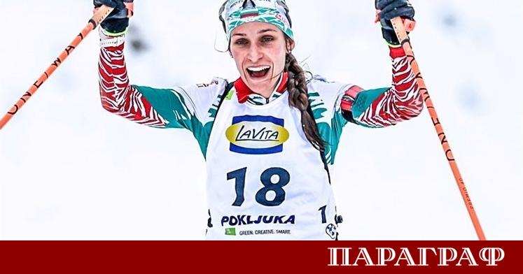 Днес 22 декември 2025 г най добрата ни биатлонистка Милена
