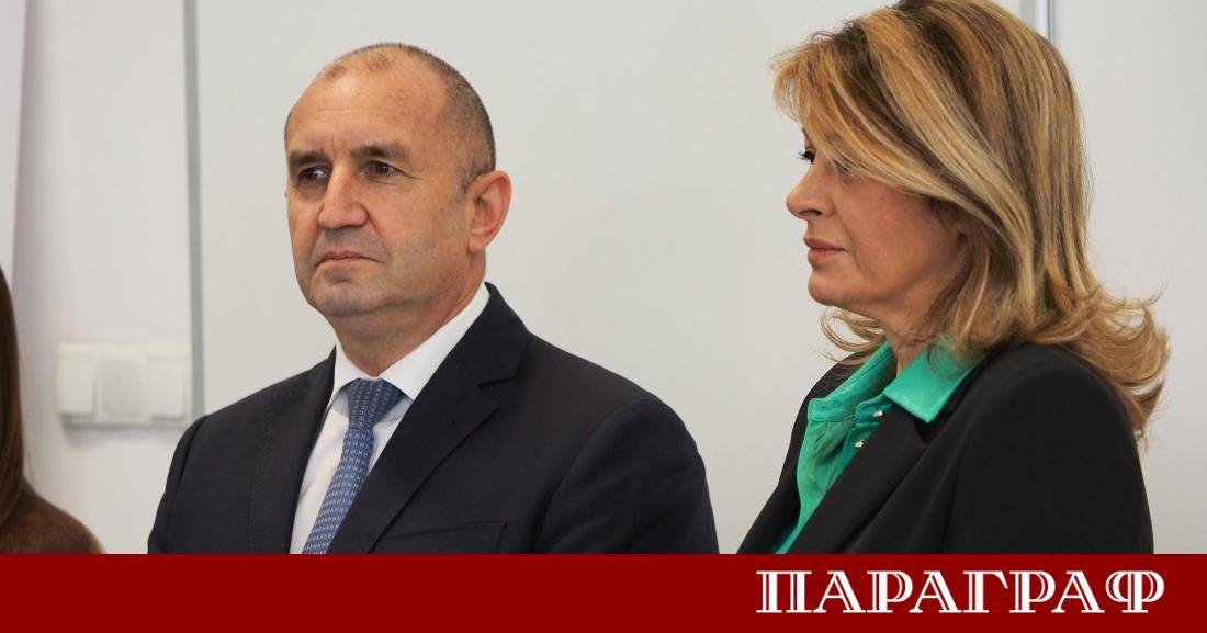 Президентът Румен Радев и съпругата му Десислава Радева ще уважат