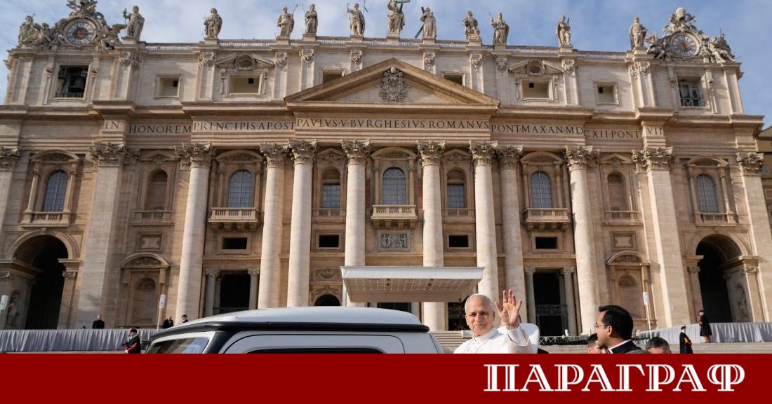 Папа Лъв XIV ще води за първи път коледните тържества