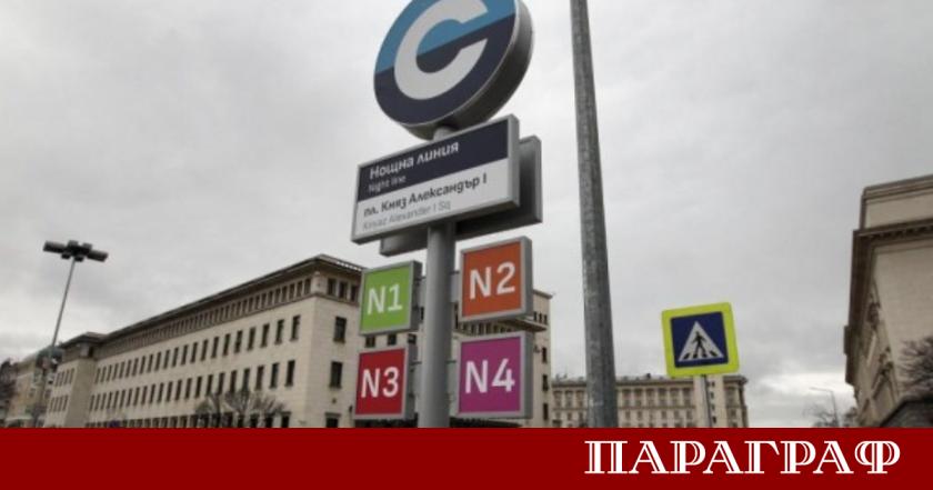 От 1 януари 2026 година нощният градски транспорт в София