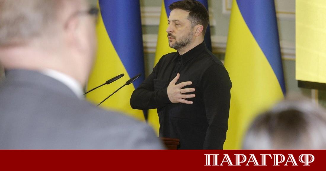Украинският президент Володимир Зеленски изрази благодарност към папа Лъв XIV