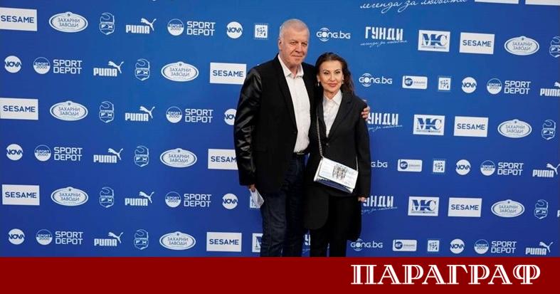 Президентът на федерацията по художествена гимнастика Илиана Раева и футболната
