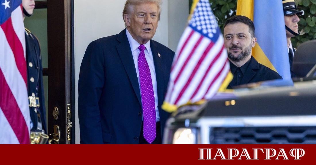 Украинският президент Володимир Зеленски и бившият американски президент Доналд Тръмп