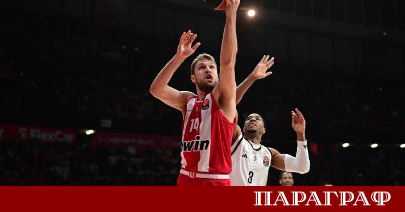 Олимпиакос с Александър Везенков записа драматична победа в Евролигата Гръцкият