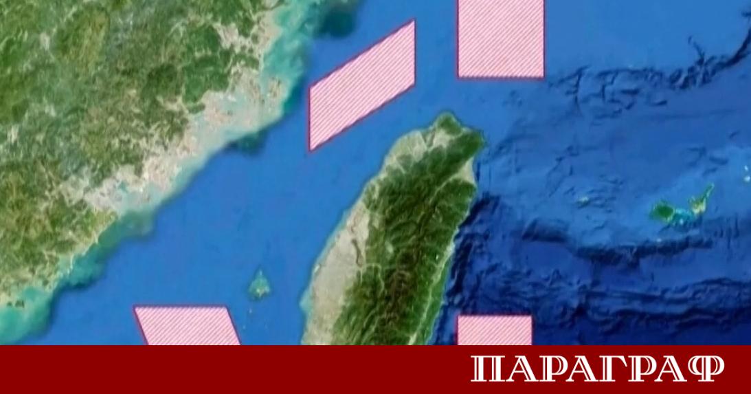 Китай обяви началото на мащабни военни учения около Тайван Маневрите