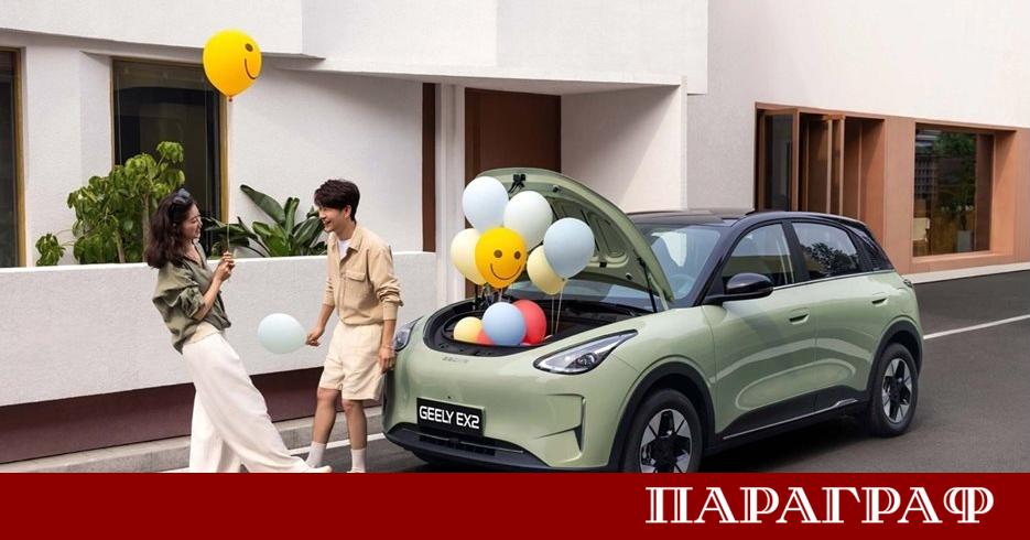 Китайската електрическа кола Geely Xingyuan известна като EX2 за износ