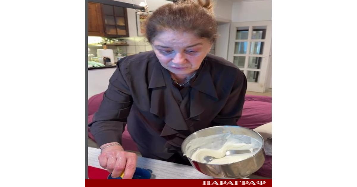 Актрисата Катето Евро преподава кулинарни уроци на снаха си Ивелина