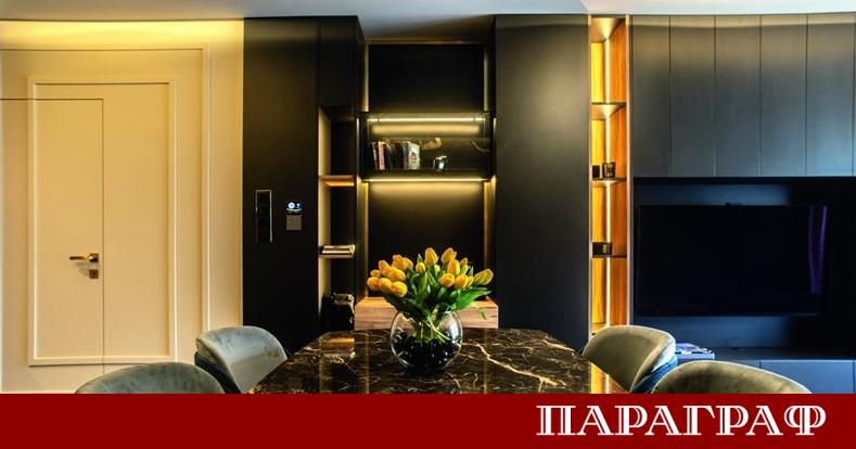 Младa двойка в София избира изцяло тъмна гама за новия