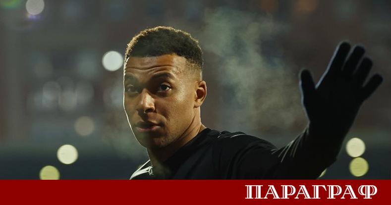 Килиан Мбапе голмайсторът на Реал Мадрид пътува със своя отбор