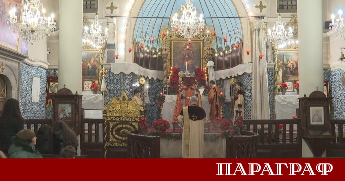 Арменската общност в България отбеляза Бъдни вечер Във всички храмове