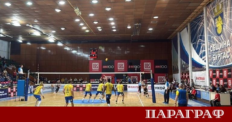 Волейболистите на Нефтохимик Бургас отпаднаха от европейския турнир Чалъндж къп
