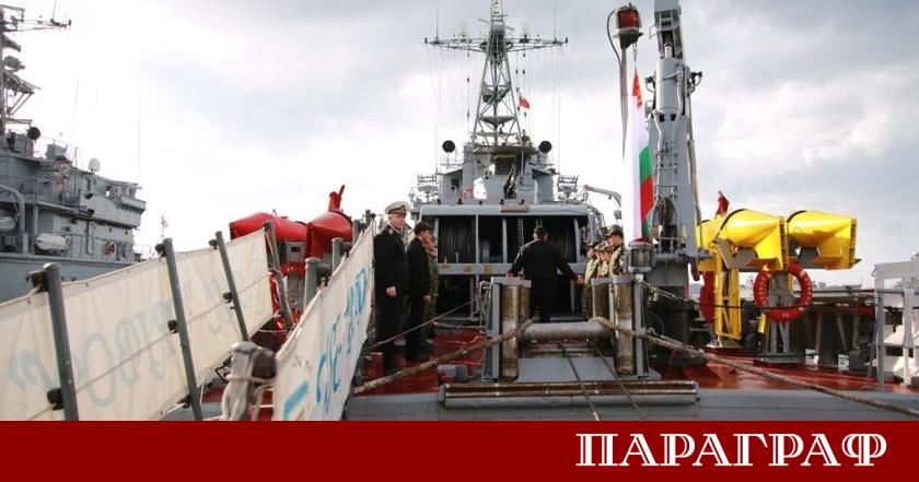 Базовият миночистач Прибой от състава на Шести дивизион противоминни кораби