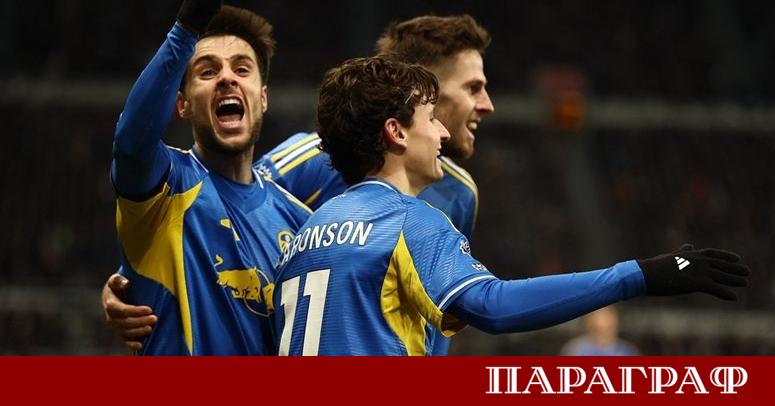 Българският национал Илия Груев бе титуляр за Лийдс в трети