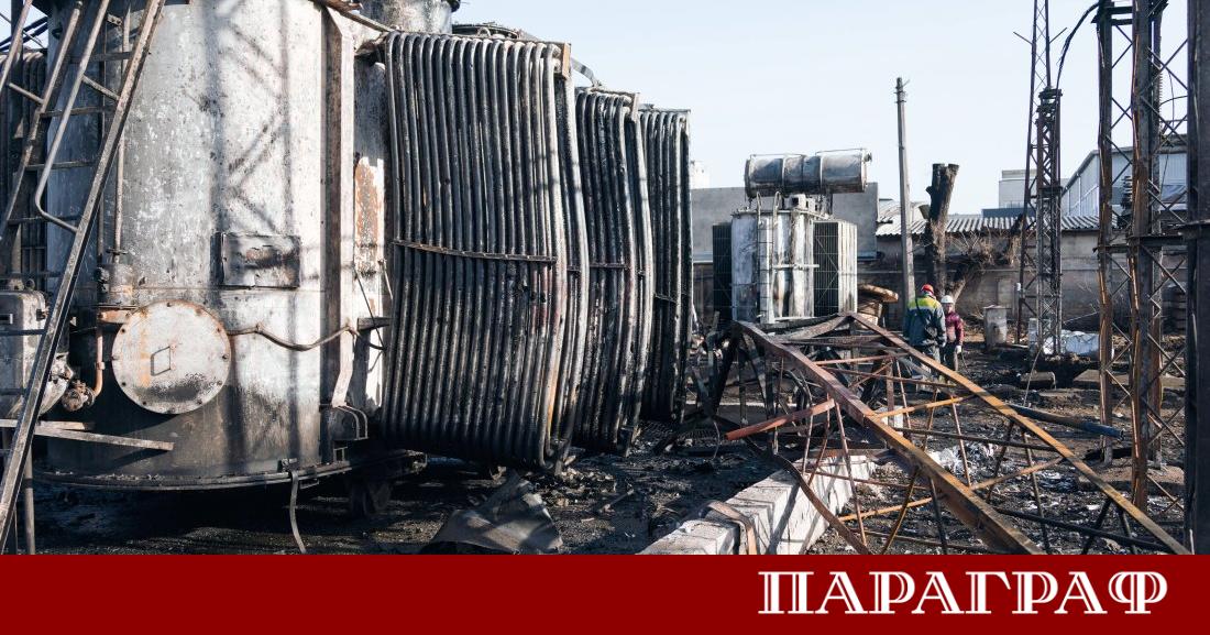 Повече от един милион души в Украйна останаха без електричество