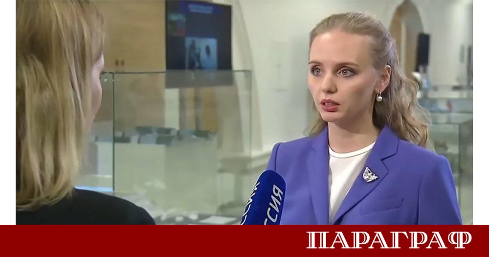 Мария Воронцова сочена за дъщеря на руския президент Владимир Путин